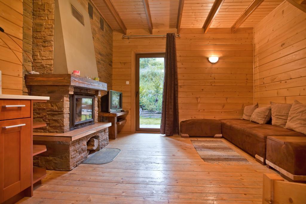 Domek Z Kominkiem W Krynicy Villa Krynica-Zdrój Exteriör bild